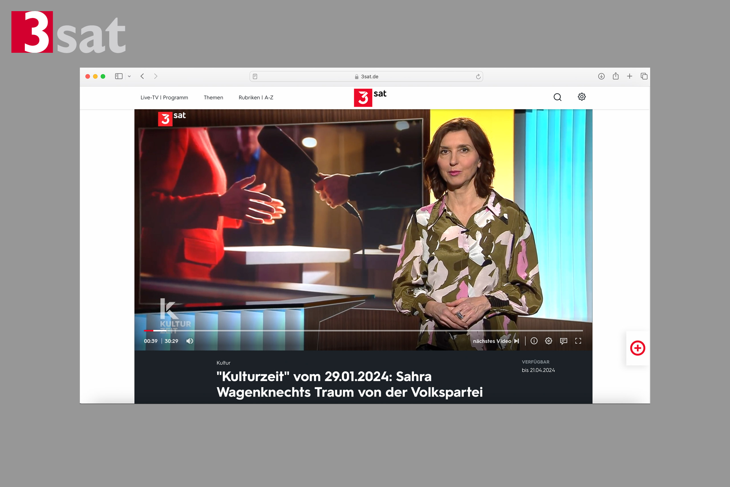 2024 3sat wagenknecht